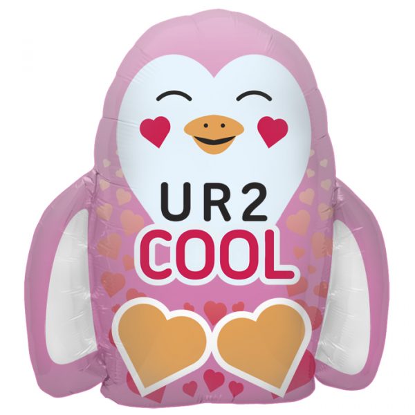 U R 2 Cool Penguin Shape Balloon Party Supplies Decorations Ideas Novelty Gift