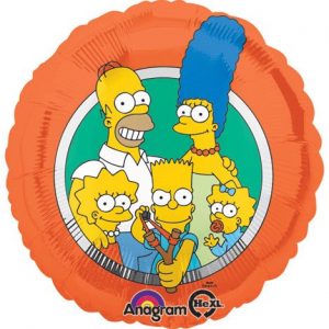 The Simpsons Family Standard Balloon Party Supplies Decorations Ideas Novelty Gift