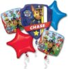 Paw Patrol Shield Balloon Bouquet Party Supplies Decorations Ideas Novelty Gift