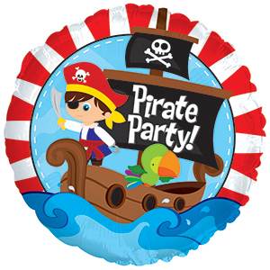 Pirate Party Boy Ship Balloon Party Supplies Decorations Ideas Novelty Gift