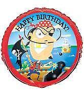Happy Birthday Pirate Gold Tooth Balloon Party Supplies Decorations Ideas Novelty Gift