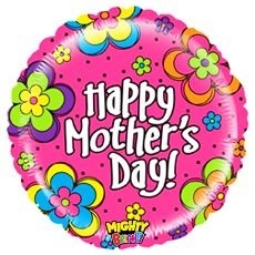 Happy Mothers Day Mighty Bright Balloon Party Supplies Decorations Ideas Novelty Gift