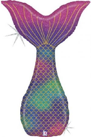 Mermaid Tail Jumbo Shape Balloon Party Supplies Decorations Ideas Novelty Gift