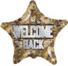 Welcome Back Camouflage 18in Balloon Party Supplies Decorations Ideas Novelty Gift
