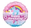 Happy Birthday Unicorn On Clouds Balloon Party Supplies Decorations Ideas Novelty Gift