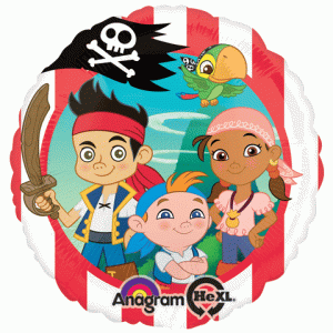 Jake And The Neverland Pirates Balloon Party Supplies Decorations Ideas Novelty Gift