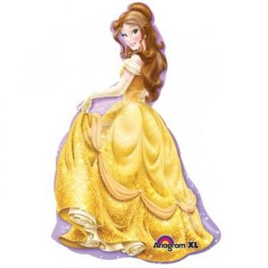 Disney Belle Beauty And The Beast Shape Balloon Party Supplies Decorations Ideas Novelty Gift
