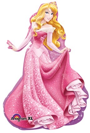 Disney Aurora Sleeping Beauty Shape Balloon Party Supplies Decorations Ideas Novelty Gift