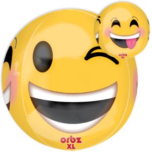 Emoji Emoticon Orbz Balloon Party Supplies Decorations Ideas Novelty Gift