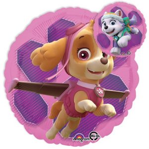 Pink Paw Patrol Standard Balloon Party Supplies Decorations Ideas Novelty Gift