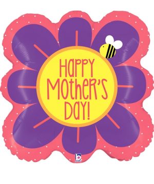 030625351072 Mothers Day Bee And Flower Balloon Party Supplies Decorations Ideas Novelty Gift