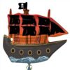 Pirate Ship Jumbo Shape Balloon Party Supplies Decorations Ideas Novelty Gift