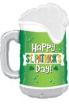 St Patricks Day Beer Mug Shape Balloon Party Supplies Decorations Ideas Novelty Gift