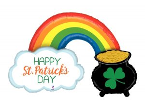 St Patricks Day Pot Of Gold Shape Balloon Party Supplies Decorations Ideas Novelty Gift