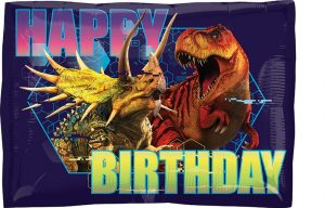 Happy Birthday Jurassic World 18in Balloon Party Supplies Decoration Ideas Novelty Gift 36341