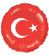 Turkish Flag Standard Balloon Party Supplies Decorations Ideas Novelty Gift