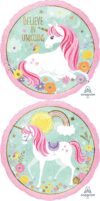Believe In Unicorns Standard Balloon Party Supplies Decorations Ideas Novelty Gift