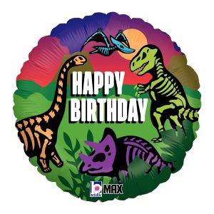 Happy Birthday Dinosaur Bones Balloon Party Supplies Decorations Ideas Novelty Gift