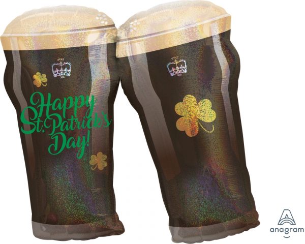St Patricks Day Beer Glasses Shape Balloon Party Supplies Decorations Ideas Novelty Gift