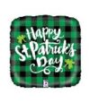 Happy St Patricks Day Tartan Balloon Party Supplies Decorations Ideas Novelty Gift