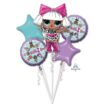 LOL Dolls Balloon Bouquet Party Supplies Decorations Ideas Novelty Gift
