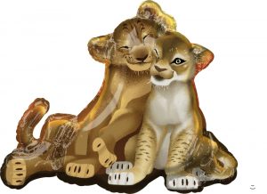 Lion King Simba And Nala Shape Balloon Party Supplies Decorations Ideas Novelty Gift