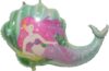Mermaid In Shell Jumbo Shape Balloon Party Supplies Decorations Ideas Novelty Gift