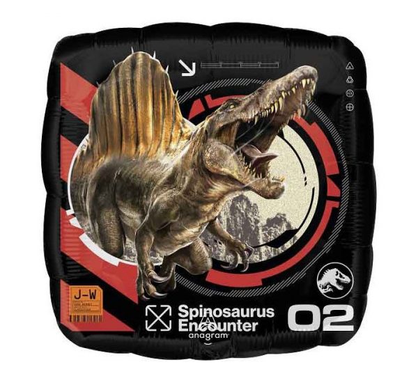 Jurassic World Rebirth 17in Balloon Party Supplies Decorations Ideas Novelty Gift 48112 - back