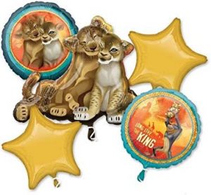 Lion King Balloon Bouquet Party Supplies Decorations Ideas Novelty Gift