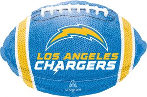 Los Angeles Chargers Ball Balloon Party Supplies Decorations Ideas Novelty Gift