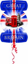 Great British Icons Supershape Balloon Party Supplies Decorations Ideas Novelty Gift