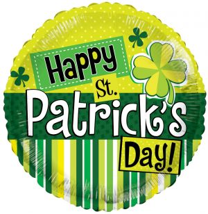 Happy St Patricks Day Elements Balloon 82071-18 Party Supplies Decorations Ideas Novelty Gift
