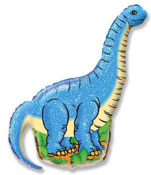 Blue Diplodocus Dinosaur Shape Balloon Party Supplies Decorations Ideas Novelty Gift