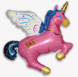 Pink Unicorn Shape Balloon Party Supplies Decorations Ideas Novelty Gift
