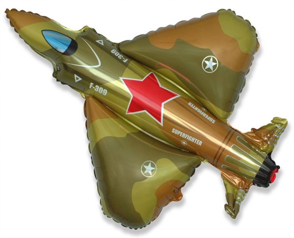 Army Camo Superfighter Shape Balloon Party Supplies Decorations Ideas Novelty Gift