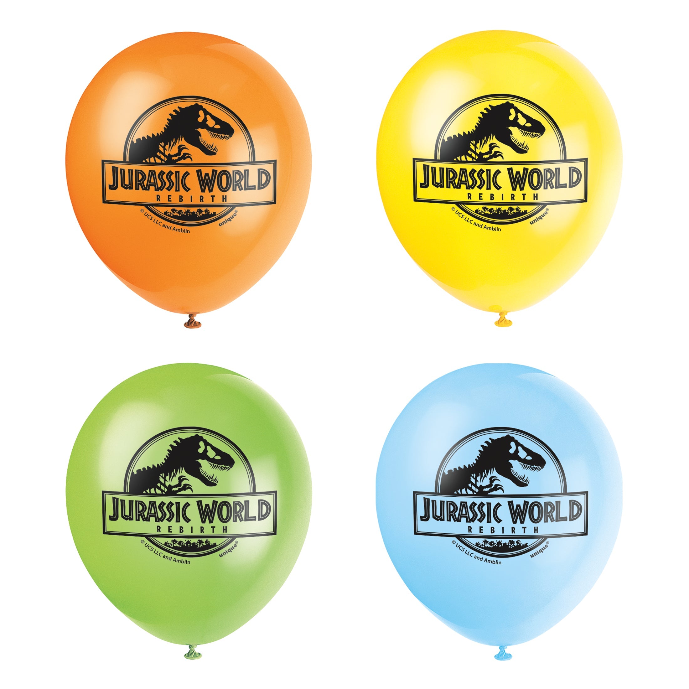 Jurassic Park 12in Latex Balloons Party Supplies Decorations Ideas Novelty Gift 15451