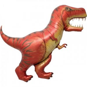 Red T-Rex Dinosaur Supershape Balloon Party Supplies Decorations Ideas Novelty Gift