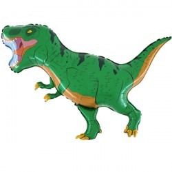Green T-Rex Dino Jumbo Shape Balloon Party Supplies Decorations Ideas Novelty Gift