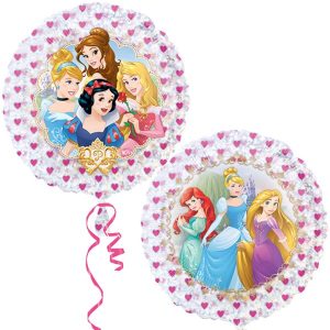 Disney Princess Holographic Balloon Party Supplies Decorations Ideas Novelty Gift