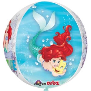 Ariel Little Mermaid Orbz Balloon Party Supplies Decorations Ideas Novelty Gift