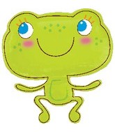 Jumping Frog Froggy Supershape Balloon Party Supplies Decorations Ideas Novelty Gift