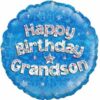 Happy Birthday Grandson Standard Balloon Party Supplies Decorations Ideas Novelty Gift