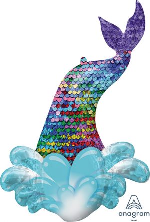 Mermaid Splash Supershape Balloon Party Supplies Decorations Ideas Novelty Gift