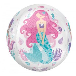 Shimmering Mermaid Orbz Balloon Party Supplies Decorations Ideas Novelty Gift