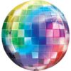 Colourful Disco Ball 16in Orbz Balloon Party Supplies Decoration Ideas Novelty Gift 38469