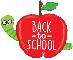 Back To School Apple Shape Balloon Party Supplies Decorations Ideas Novelty Gift
