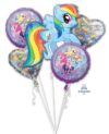 MLP Friendship Adventure Balloon Bouquet Party Supplies Decorations Ideas Novelty Gift