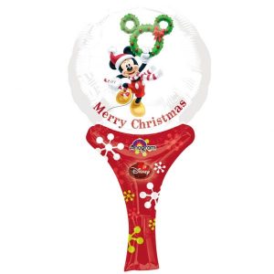 Mickey Mouse Xmas Inflate-A-Fun Balloon Party Supplies Decorations Ideas Novelty Gift