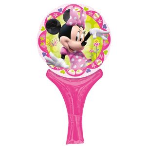 Minnie Mouse Inflate-A-Fun Balloon Party Supplies Decorations Ideas Novelty Gift