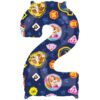 Paw Patrol Jumbo Number 2 Balloon Party Supplies Decorations Ideas Novelty Gift